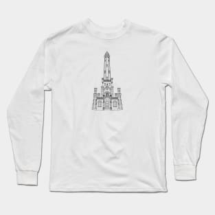 Chicago Water Tower • William W. Boyington • Chicago, Illinois Long Sleeve T-Shirt